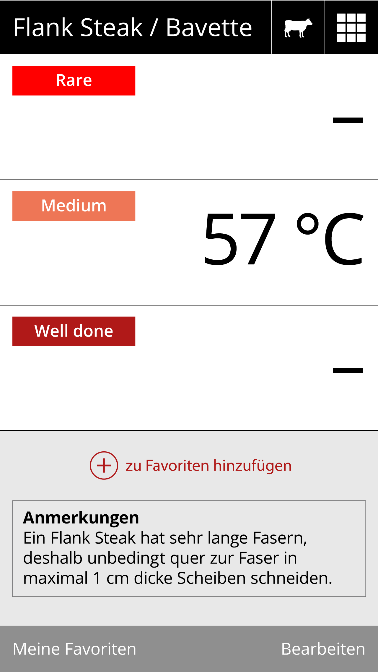 Kerntemperatur-APP